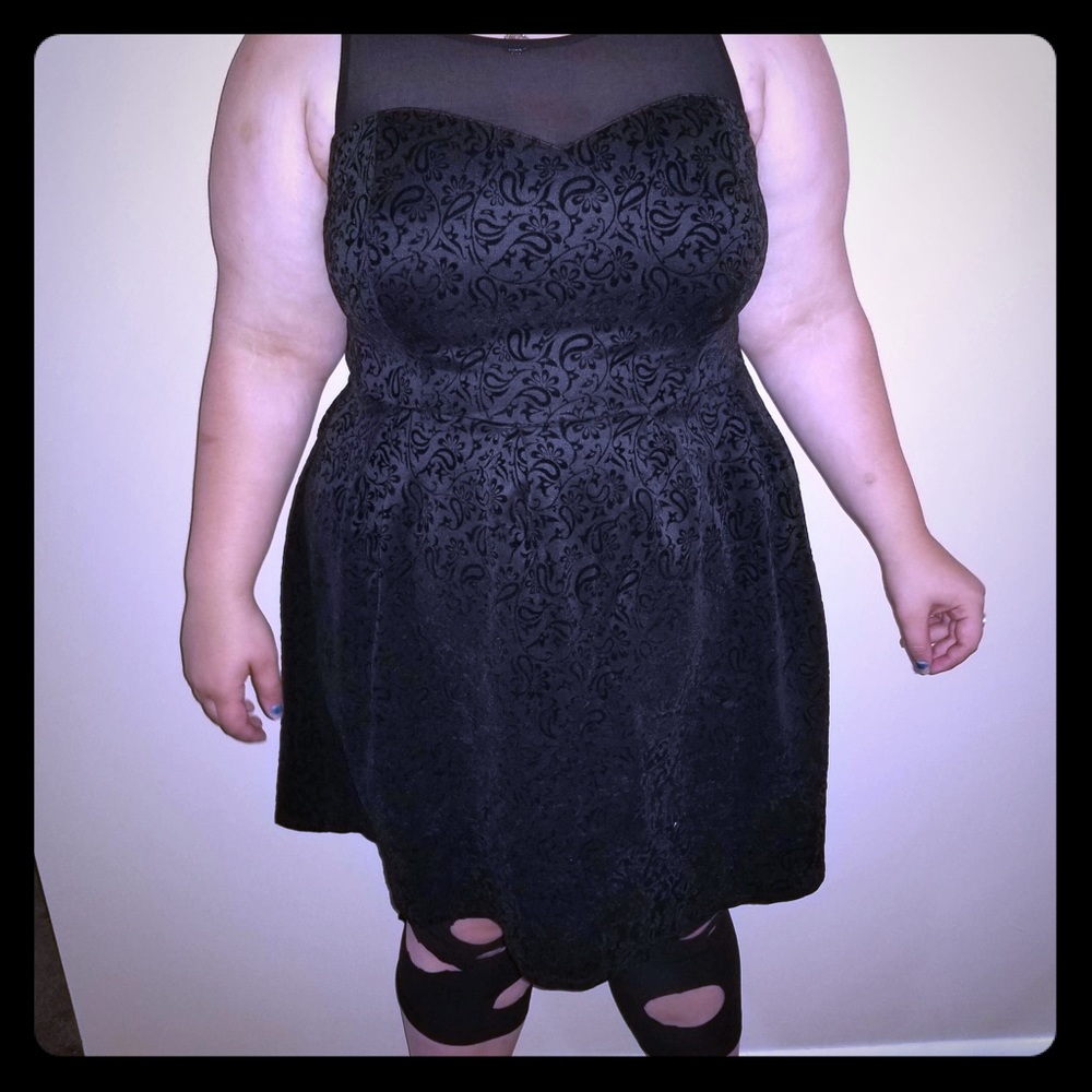 Black Velvet Dress